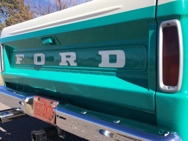 1966 ford f100, restored, many upgrades! short box!