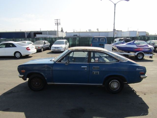c 1971 datsun 1200 4-cylinder manual gas no reserve