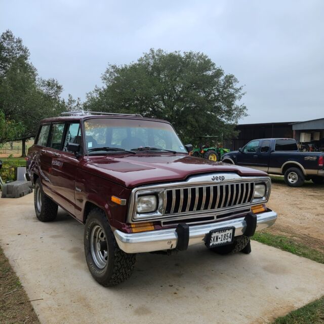 1984 jeep grand wagoneer - 4x4, 4 speed manual, 4.6l 282 cu. in. inline 6
