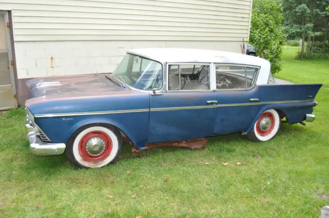 1958 rambler super, rat rod, hot rod, restoration, parts car, original parts