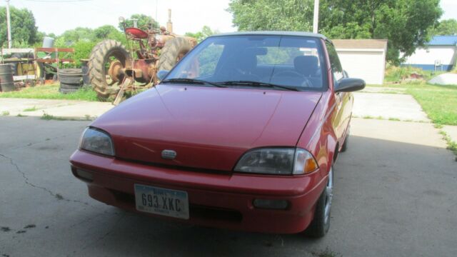 1991 chevy geo metro convertible 3cyl 1.0l engine 5 speed manual super clean