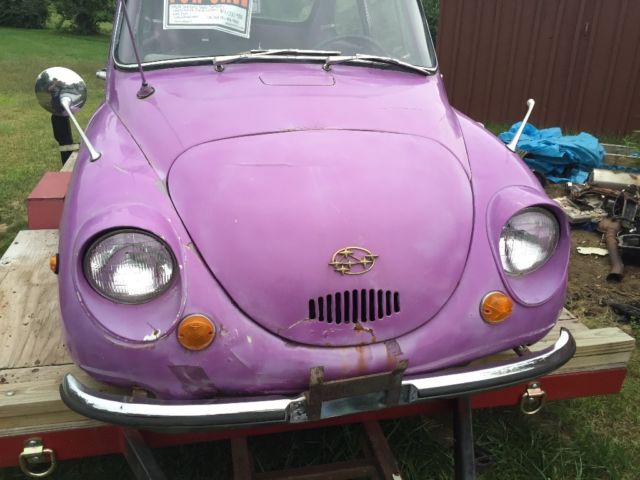 1969 subaru 360 micro car, needs work restoration project clean ma title