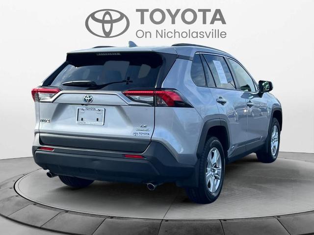 2021 toyota rav4 hybrid le