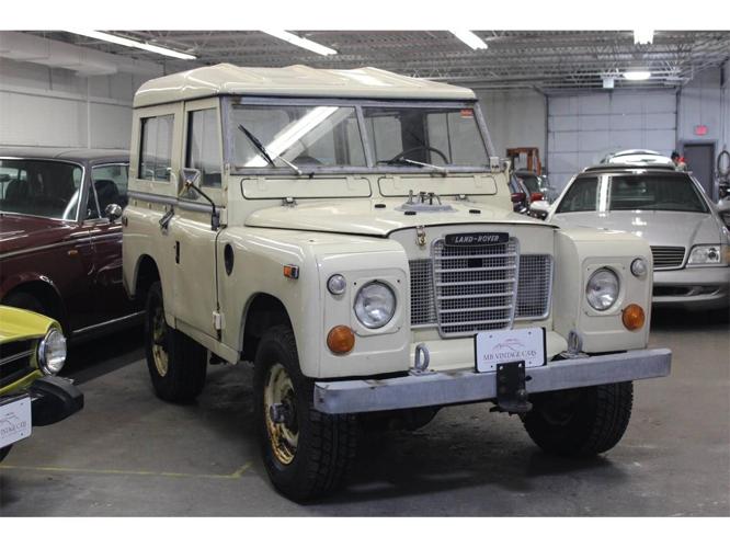 1973 land rover series ii 88 in bennington, vermont