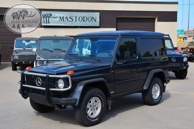 1983 gray g-class g-wagon g-series 230ge 4x4 mastodon hard top