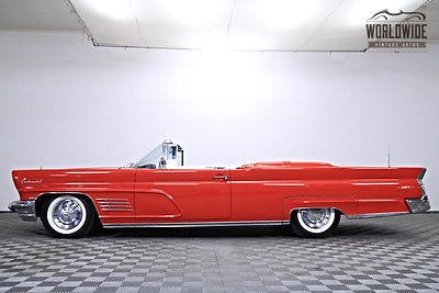 1960 lincoln continental convertible mark v stunning restoration. v8! rare!