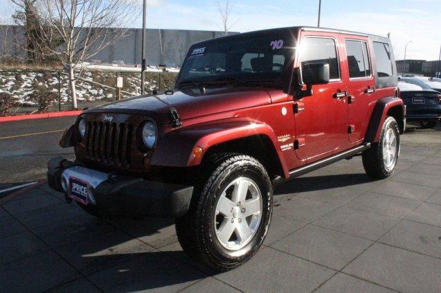 used 2010 jeep wrangler sahara bellevue, wa 98004 for sale in beaux arts, washington
