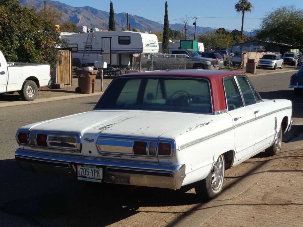 1966 plymouth fury iii, 4dr, 318 v8, automatic transmission, possible low miles?