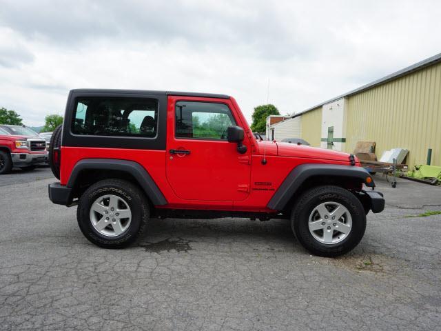 2016 jeep wrangler sport 4x4 sport 2dr suv for sale in lewisburg, west virginia