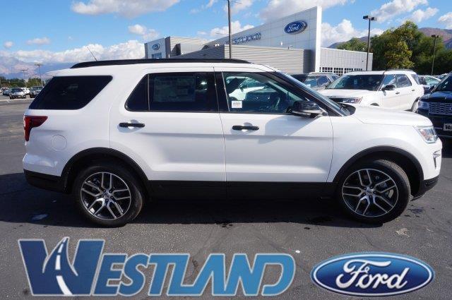2018 ford explorer sport awd sport 4dr suv for sale in roy, utah