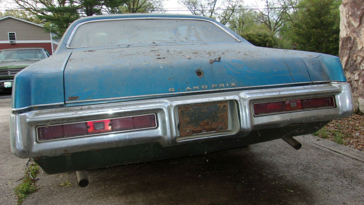 1969 pontiac grand prix barn find