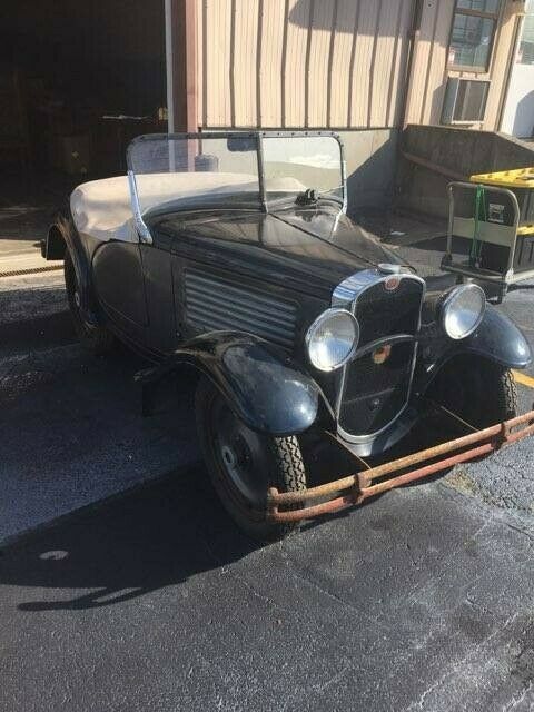 1930 austin roadster black