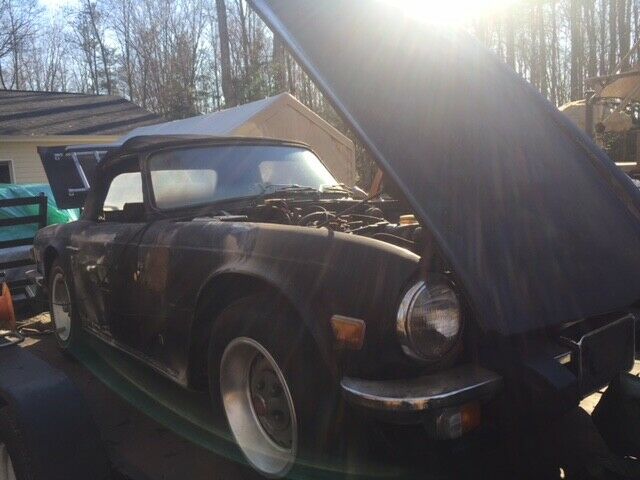 triumph tr6 ready for restoration