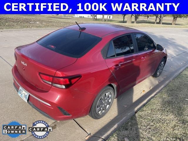 2022 kia rio s