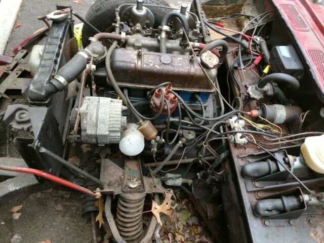no reserve 1969 triumph spitfire and parts car