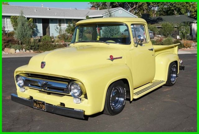 big window 1956 ford f100 pickup truck 401/400 ps pdb ac buick california built
