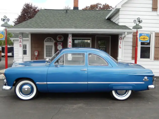 1949 49 ford 2 door custom coupe v8 manual
