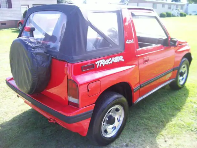 1994 geo tracker 4x4 convertible sidekick jeep suv truck