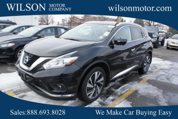 2015 nissan murano platinum awd platinum 4dr suv for sale in logan, utah