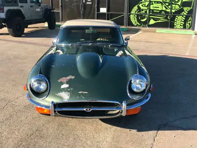 1971 green xke roadster!
