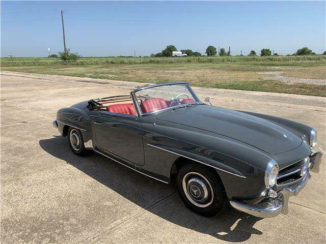 1957 mercedes-benz sl 68765 miles manual