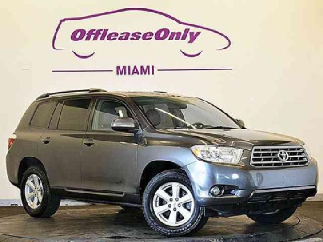 2010 toyota highlander se 4x4 in miami, fl