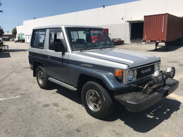 1985 toyota land cruiser (bj70) diesel 4wd, rhd