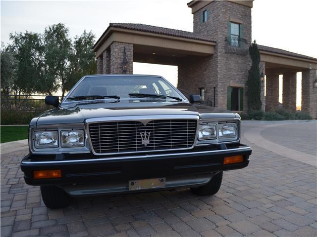 1985 maserati quattroporte iii 4-door 28,540 miles grigio metallic 4-door 4.9 li