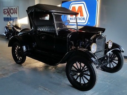 1927 ford model t 100 miles black roadster