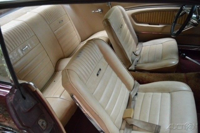 1966 ford mustang coupe,289ci v8,3-spd manual, turn key, pony leather interior