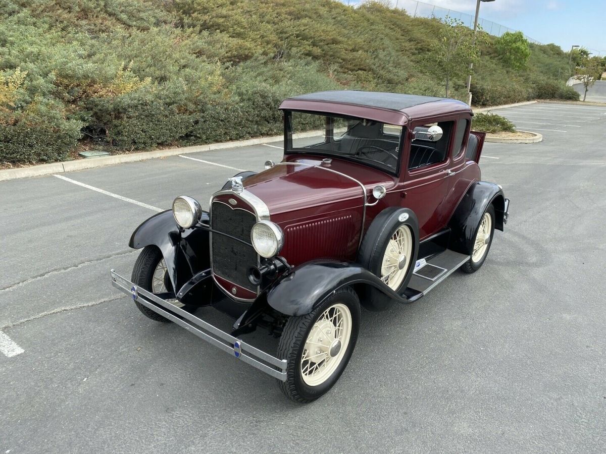 1931 ford model a 20995 miles coupe manual