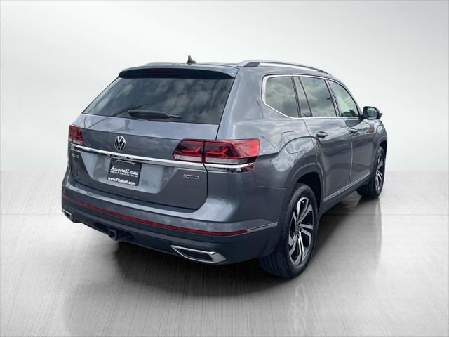 2021 volkswagen atlas 3.6l sel premium
