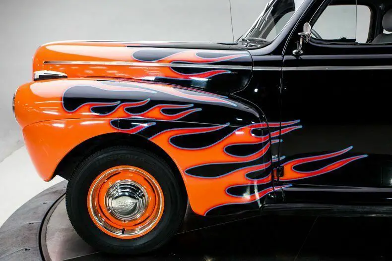 1941 ford deluxe v8 5.7l automatic 3-speed coupe black