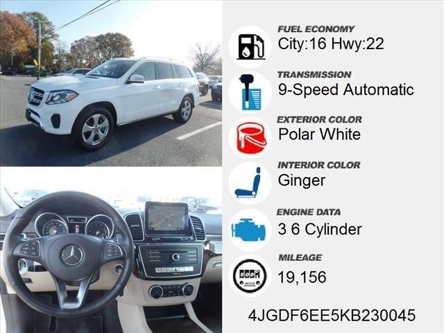 used 2019 mercedes-benz gls 450 4matic palmyra, pa 17078 for sale in coffeetown, pennsylvania