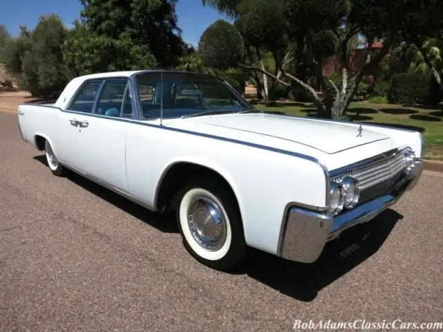 1963 lincoln continental 4-dr sedan– low mileage – 2 owner arizona car - amazing