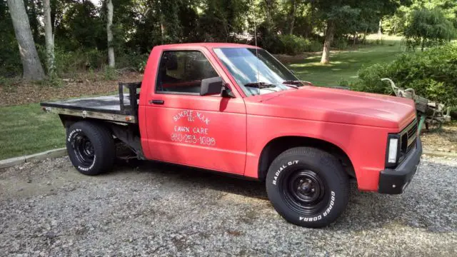 1992 flatbed s-10