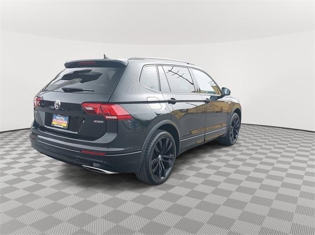 2021 volkswagen tiguan 2.0t se r-line black