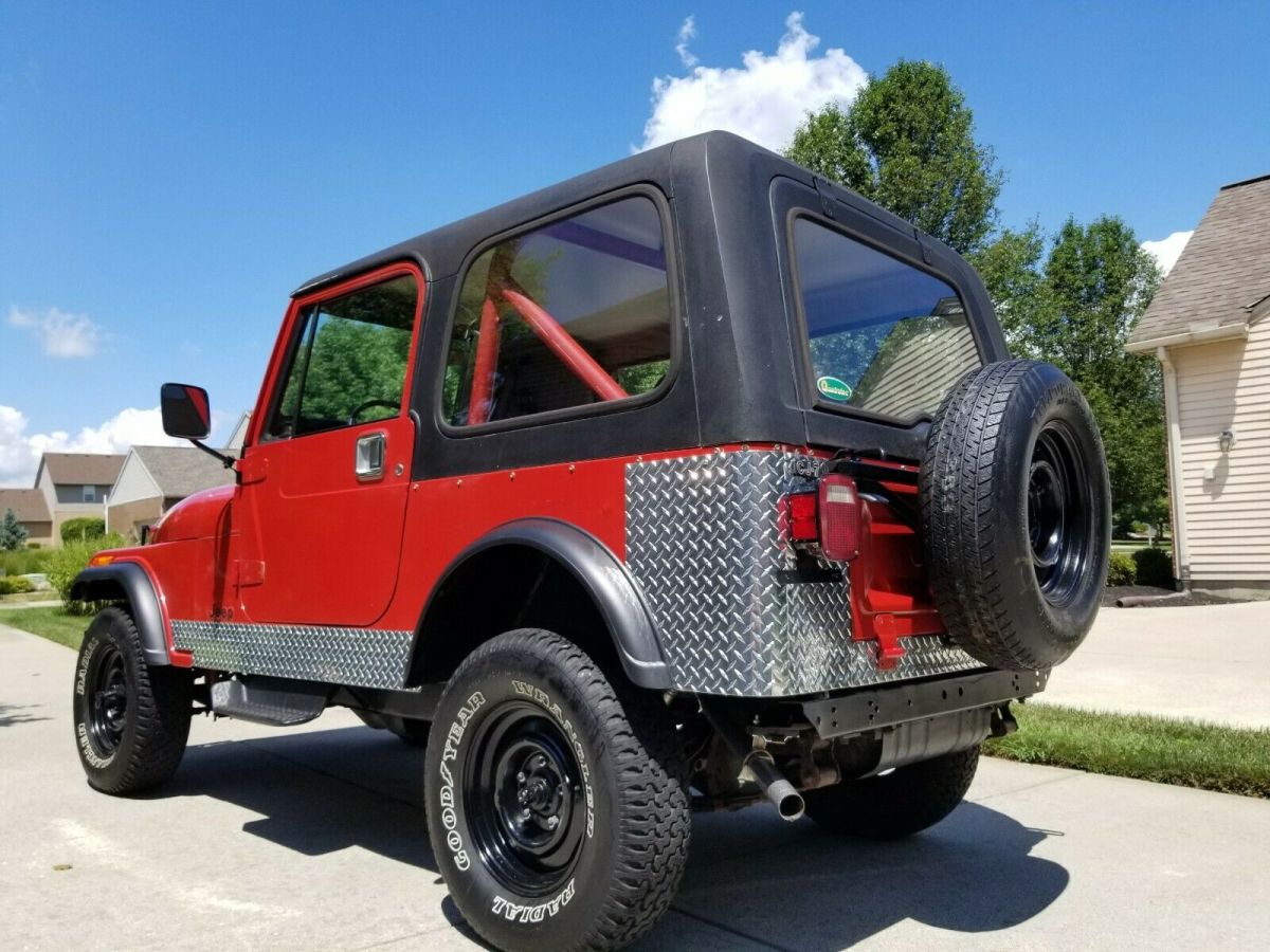 1985 jeep cj 7, numbers matching, 2 owner, original paint! low reserve!!!