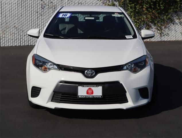 2016 toyota corolla le