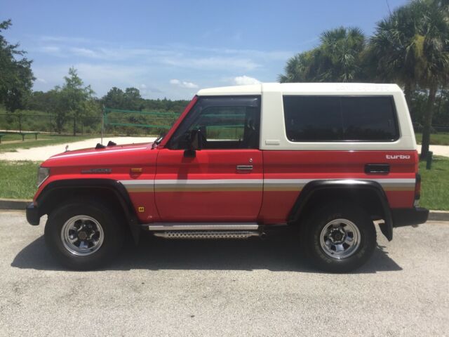 1992 toyota land cruiser lj73 turbo diesel 5 speed 4x4 factory a/c