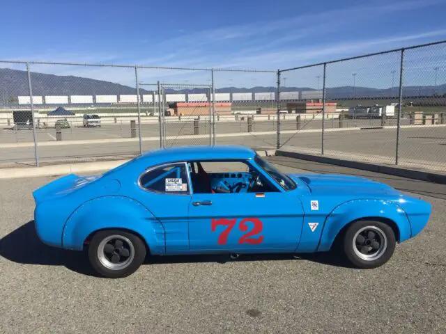 1971 ford capri trans-am b-sedan race car clean title fully rotisserie restored