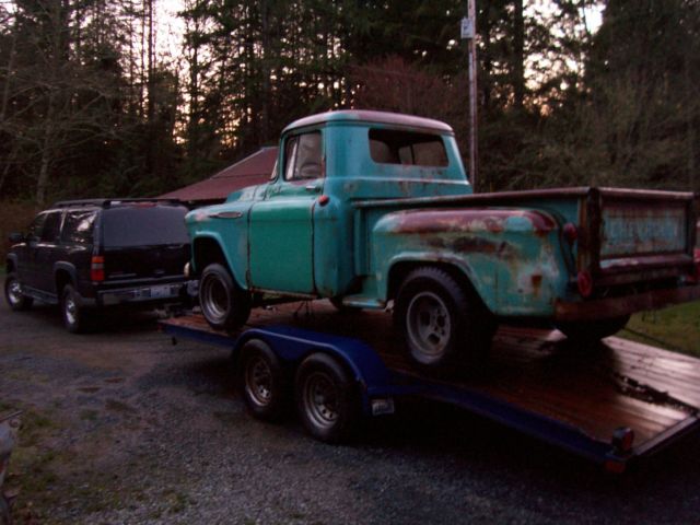 1957 chevy shortbed project like apache napco no title no reserve