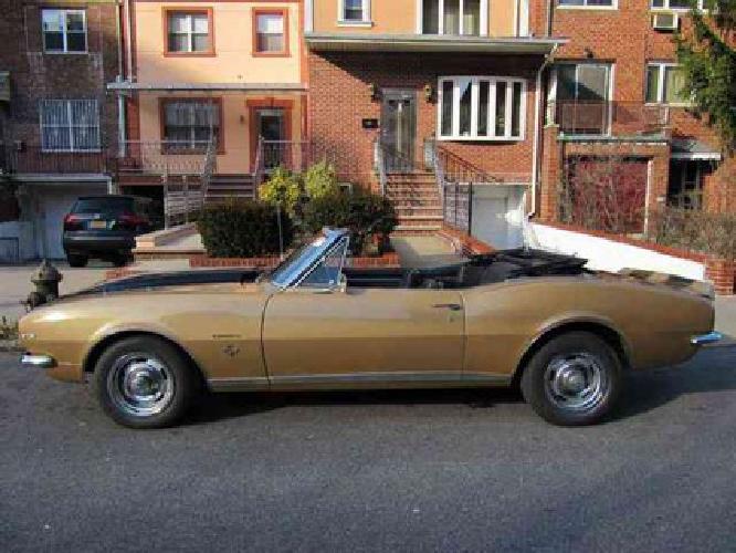 used 1967 chevrolet camaro rs convertible, 85,000 miles in saint james, ny