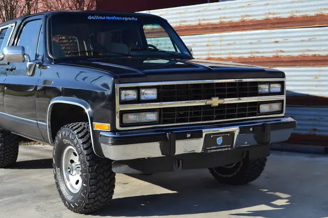 1991 k5, black / gray, very original, excellent condition, one owner until 2014