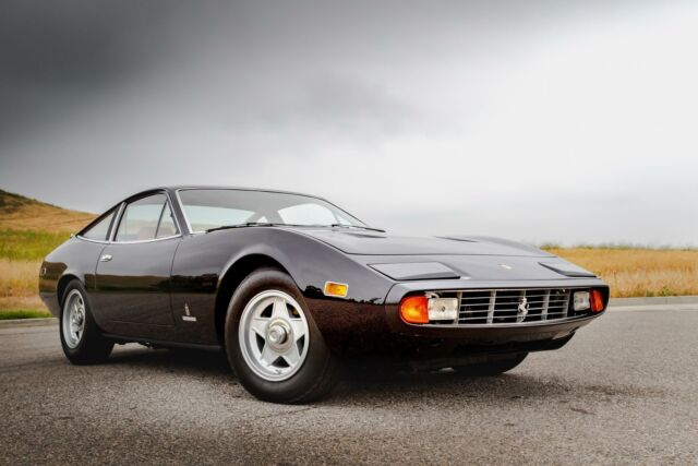 1972 ferrari 365 gtc/4 34981 miles black