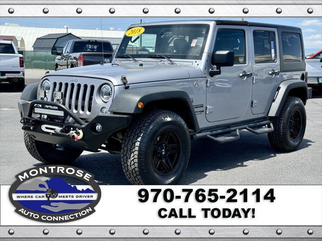 2018 jeep wrangler jk unlimited sport