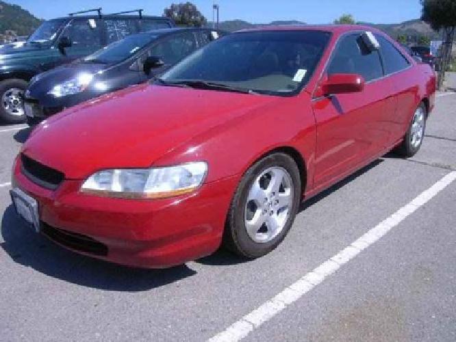 1998 honda accord 2dr. coupe v6 ex in san rafael, ca