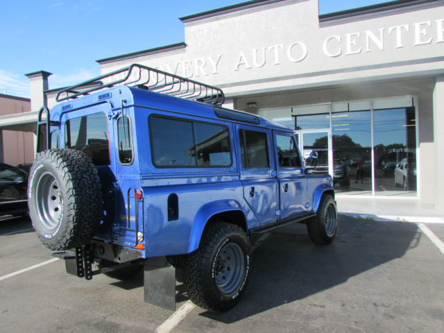 land rover defender 110 3.5 l v8 gas manual transmission right hand steering