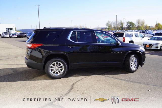 2021 chevrolet traverse lt leather