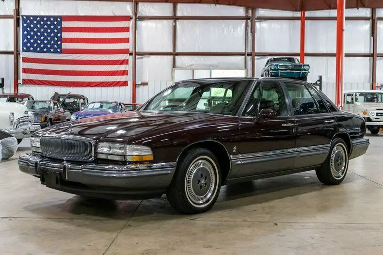 1994 buick park avenue 96802 miles dark garnet sedan 3.8l v6 supercharged 4-spe